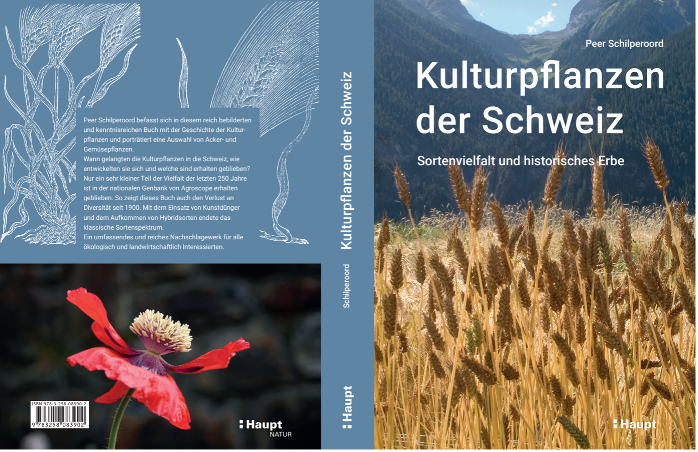Das Buch « Kulturpflanzen der Schweiz » ist das Ergebnis von 25 Jahren Arbeit des Vereins. Bild: Peer Schilperoord
